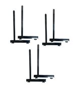 Only Hangers Black Commercial Grade L Legs for Gridwall and Grid Panels ... - $59.95