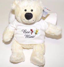 Melissa and Doug Blizzard Bee Mine Bear 14'' - White - £11.78 GBP