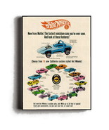Framed 1968 Hot Wheels First Ever Set Vintage Comic Book Magazine Ad - £15.03 GBP