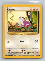 Pokemon Rattata Base Set #061/102 Common - $1.99