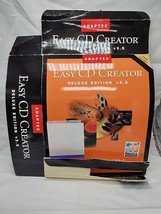 *Empty Box* Adaptec Easy CD Creator Deluxe Edition V3.5 Software Box - $9.89