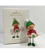 2008 Hallmark Keepsake Ornament - Sweet Treat Elf - Candy Cane/Gumdrops - £7.81 GBP