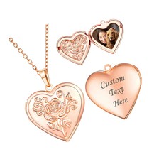 Personalized Picture Necklaces for Women Girls, Plated 18 - $40.52