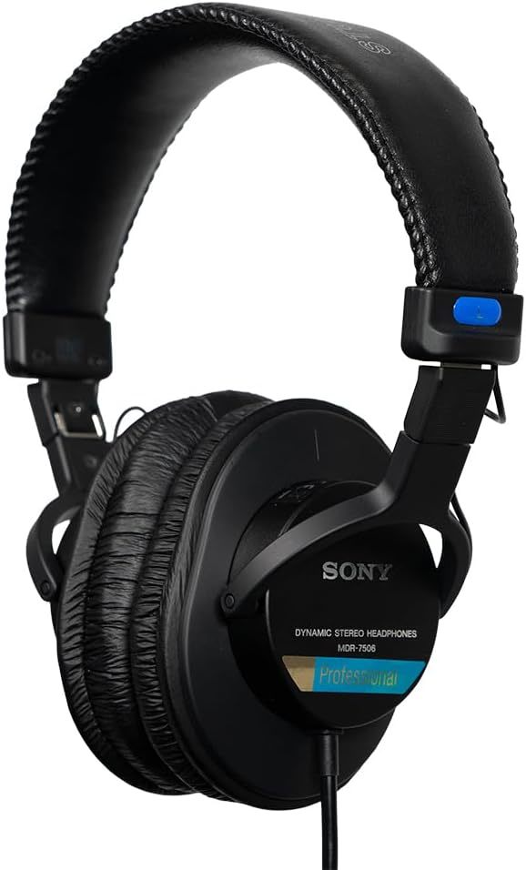 Sony Mdr7506 Professional Large Diaphragm Headphone  			