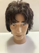 Pivot Point Mannequin Head Samuel. Human hair. Cosmetology Training Head - $18.81