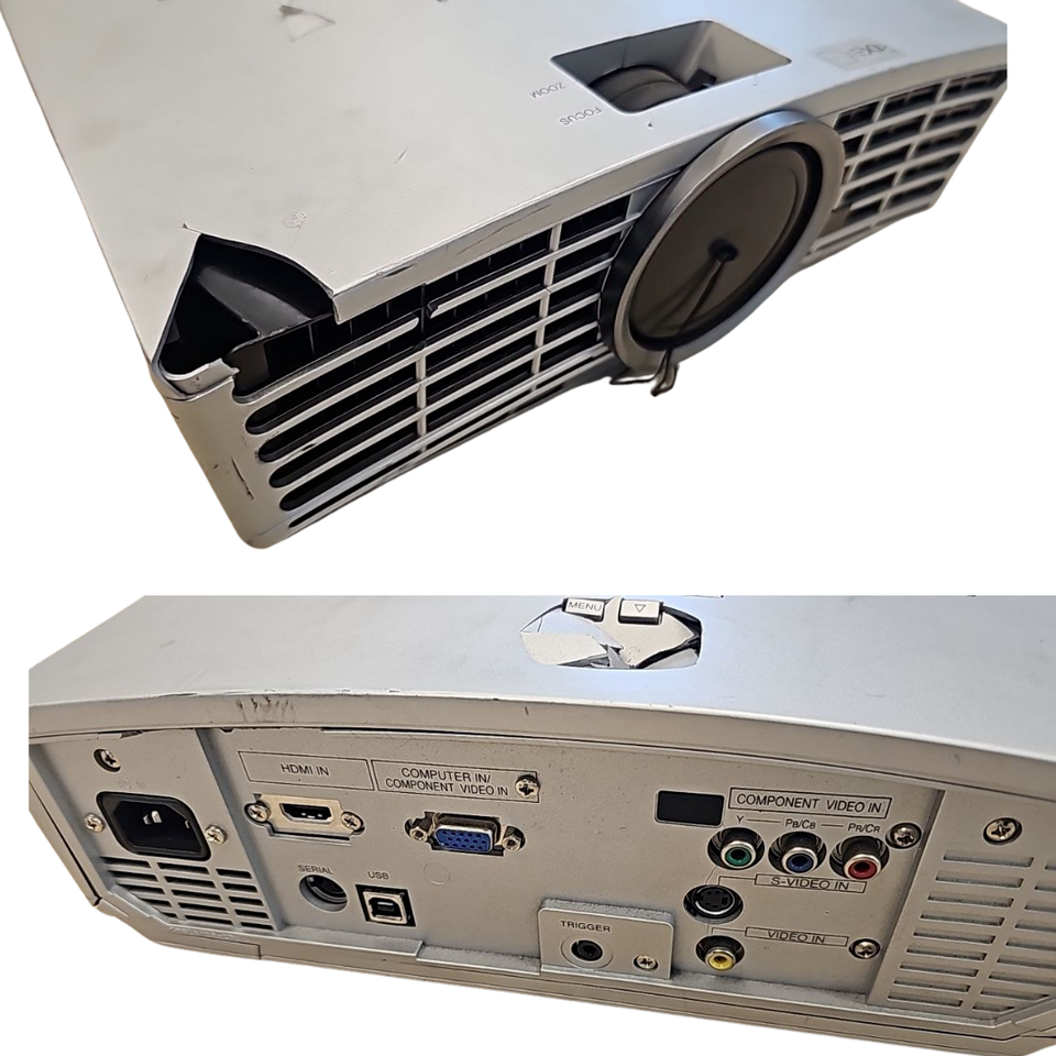 Mitsubishi HC3000 Theater Projector DLP High Definition 1000 Lumens READ - $132.30