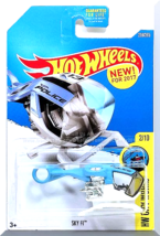 Hot Wheels - Sky Fi: HW City Works #2/10 - #259/365 (2017) *Blue Edition* - $3.00