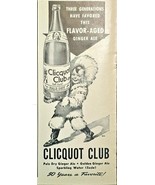 Clicquot Club Flavor Aged Ginger Ale Pale Dry Golden Water-1940 Vintage ... - $280.35 MXN