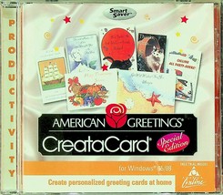 American Greetings CreataCard CD for Windows 95/98 Pre-owned - $7.24