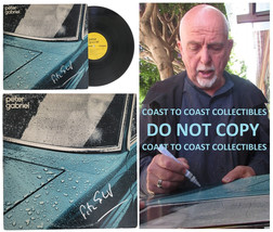 Peter Gabriel Signed Album exact Proof COA Autographed Vinyl Record - £506.01 GBP