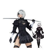 Game Nier Automata YoRHa No.2 Costume 2B Cosplay Wig Anime Costumes Fanc... - €19,96 EUR+