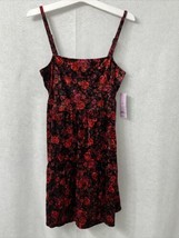Wild Fable™ Women&#39; Mini Length Dress w/ velvet Look  - Floral Print  - S... - £5.49 GBP
