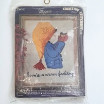 Moppets Creative Stitchery Kit 786C Loves A Warm Feeling Boy Bird Vintag... - £8.08 GBP