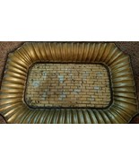 14&quot; x 20&quot; ~ Ceramic Platter w/Wrought Iron Display Holder - $69.32 CAD