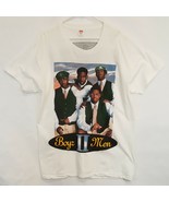 Boyz II Men All Around The World Tour Rap T Shirt Sz Hanes USA Made Rare... - £186.82 GBP