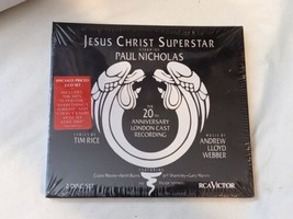 Jesus Christ Superstar 20th Anniversary London Cast 2 Set CD Cast Recording NEW - $39.59