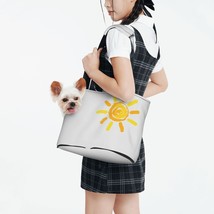 Pet Carrier Tote Bag | Bright Sun Design | Lightweight &amp; Portable for Sm... - £24.86 GBP