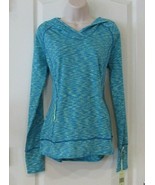 Tangerine V-Neck Pullover Hoodie 4 color choice Women&#39;s Sz M &amp; L NWT MSR... - $23.55