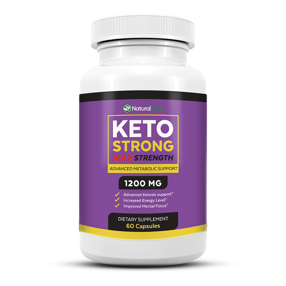 1 Bottle Keto Strong Keto BHB Pill Advanced Formula 1200 mg Extra Strength - $36.50