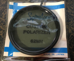 Spiratone Custom Polarized 62mm Polarizer Made in Japan Brand New - $24.50