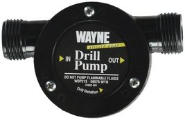 Wayne WDP21S Light Duty Drill Pump with Suction &amp; Discharge, 3/4" - $16.95