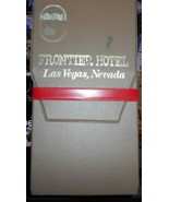 Frontier Hotel Las Vegas Vintage Flask/Bottle Holder Memorabilia  - £15.72 GBP