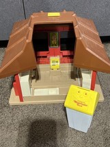 McDonald’s vtg 1974 Playskool Familiar Places Play Set Restaurant garb can #430 - £23.23 GBP