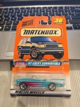 MatchBox in Blister Pack - Series 5 - #36 - 1957 Chevy Convertible - £6.99 GBP