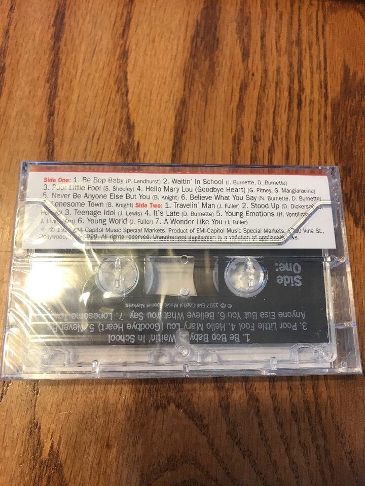 Ricky Nelson All- Time Greatest Hits Cassette-Brand New Sealed-SHIPS N 24 HOURS Item image 3