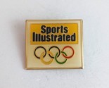 Vintage Sports Illustrated Olympic Games Sponsor Lapel Hat Pin - $12.38