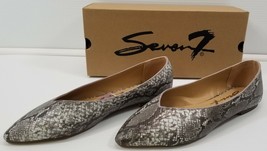 BG) Seven7 Nelly Grey Gray Flat Women&#39;s Shoes 2057 Size 9 - $236.83 MXN