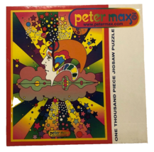 Peter Max Different Drummer 1000 Piece Puzzle Caeco 3340-5 Vintage 1999 Sealed - $88.07