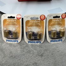 3pk Signaling Lamp Philips Standard 63B2-6V Original Equipment Quality - $7.85