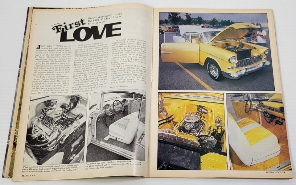 PV) Super Chevy Magazine July 1983 Volume 11, Issue 7 Camaro Corvette Item image 10