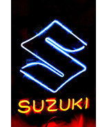 Brand New SUZUKI Auto Racing Beer Bar Neon Light Sign 16&quot;x15&quot; [High Qual... - £109.38 GBP