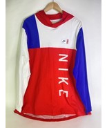 Nike Air Sportswear Long Sleeve Shirt Mens XL Red White Blue Colorblock ... - $60.00