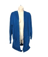 Yibock Women&#39;s Open Front Cardigan Knit Sweater Size Small Navy Blue Win... - €17,20 EUR
