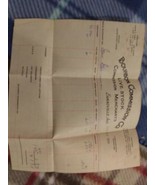 1920 Evansville, Indiana Bourbon Live Stock Commission Co. Bill Head Bil... - $23.36