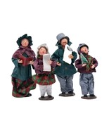 Home For The Holidays Fabric Mache Carolers Set Of 4 In Original Box By ... - $79.95