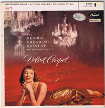 George Shearing Quintet September Song 45 rpm Autumn Leaves No Moon At All - £8.90 GBP