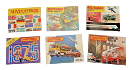 Catalogs 6 Matchbox Booklets 1967, 73-75, 79-81 Lesney Collectors Vintage Lot - £51.14 GBP