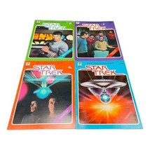 Star Trek Coloring Book Merrigold Press Lot 4 1979 Uncolored Kirk Spock ... - £52.62 GBP