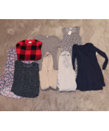Woman’s Mixed Clothing Lot of 8 Skirts Dress Shirts Sweatshirts SIZE S - £27.06 GBP