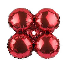 30&quot; Quad Red Mylar Balloon - £3.98 GBP