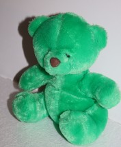 Circus Circus Green Plush Teddy Bear 6&quot; Las Vegas Reno Small Stuffed Sof... - £6.87 GBP