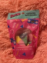 Barbie Bath Bombs Lavender Scented 7 P Cs New Rare Limited Edition - £12.48 GBP