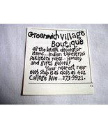 1972 Ad Greenwich Village Boutique, 402 College Ave., Ithaca, N.Y. - $8.99