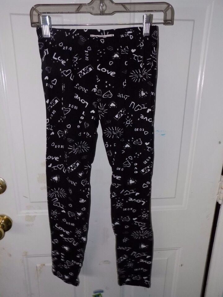 Adam Levine LOVE BLACK Leggings Stretch Pants SIZE M WOMEN&#39;S NEW HTF LAS... - $21.16