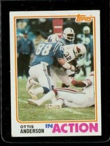 Vintage 1982 Topps In Action Football Card #464 Ottis Anderson Arizona Cardinals - £9.87 GBP