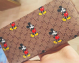 Brown Women Wallet Cute Mickey Mouse Disney Purse Cash Credit Phone Hold... - $16.78